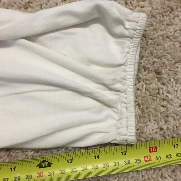 Chaps Flowy Embroidered Cotton Pintuck Peasant Sleeve Tunic Blouse - Picture 11 of 11